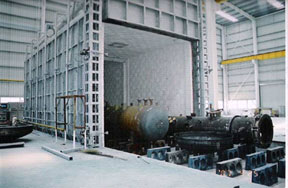 大型台车燃气炉